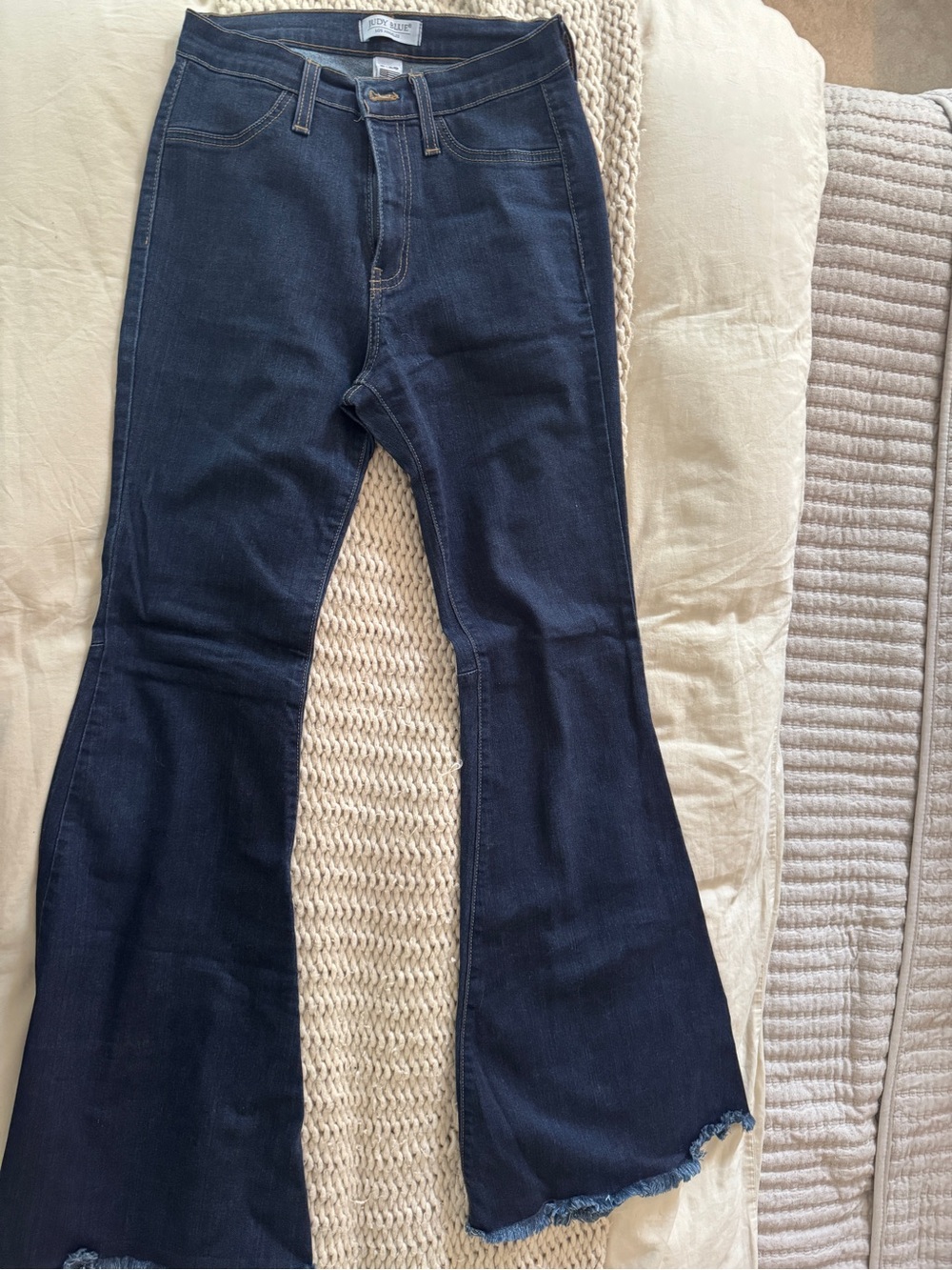 Judy Blue Dark Wash High-Rise Flare Jeans